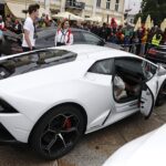 03.07.2021. Kielce. 17. Gran Turismo Polonia. Superauta na kieleckim rynku / Jarosław Kubalski / Radio Kielce