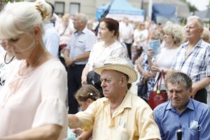 17.07.2021. Daleszyce. Uroczystość koronacji obrazu Matki Bożej Daleszyckiej / Jarosław Kubalski / Radio Kielce