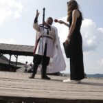 17.07.2021. Chęciny. Krzyżacy na Zamku Królewskim / Jarosław Kubalski / Radio Kielce