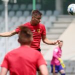 14.07.2021. Kielce. Sparing Korony Kielce z Ruchem Chorzów / Wiktor Taszłow / Radio Kielce