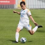 14.07.2021. Kielce. Sparing Korony Kielce z Ruchem Chorzów / Wiktor Taszłow / Radio Kielce