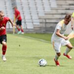 14.07.2021. Kielce. Sparing Korony Kielce z Ruchem Chorzów / Wiktor Taszłow / Radio Kielce