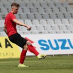 14.07.2021. Kielce. Sparing Korony Kielce z Ruchem Chorzów / Wiktor Taszłow / Radio Kielce