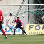 14.07.2021. Kielce. Sparing Korony Kielce z Ruchem Chorzów / Wiktor Taszłow / Radio Kielce