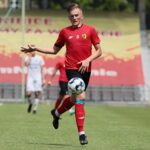 14.07.2021. Kielce. Sparing Korony Kielce z Ruchem Chorzów / Wiktor Taszłow / Radio Kielce