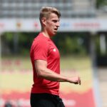 14.07.2021. Kielce. Sparing Korony Kielce z Ruchem Chorzów / Wiktor Taszłow / Radio Kielce