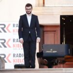 24.07.2021. Kielce. Pałac Biskupów Krakowskich. Koncert "Chopinowskie Inspiracje". Na zdjęciu: Nicolas Bourdoncle - pianista / Wiktor Taszłow / Radio Kielce