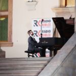 24.07.2021. Kielce. Pałac Biskupów Krakowskich. Koncert "Chopinowskie Inspiracje". Na zdjęciu: Nicolas Bourdoncle - pianista / Wiktor Taszłow / Radio Kielce