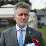 25.07.2021. Ciekoty. Konkurs „Bezpieczne Gospodarstwo Rolne”. Na zdjęciu: Krzysztof Słoń - senator PiS / Wiktor Taszłow / Radio Kielce