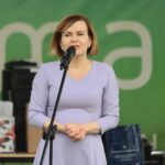 25.07.2021. Ciekoty. Konkurs „Bezpieczne Gospodarstwo Rolne”. Na zdjęciu: Anna Krupka - wiceminister dziedzictwa narodowego, kultury i sportu / Wiktor Taszłow / Radio Kielce