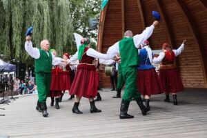 25.07.2021. Busko-Zdrój. Drugi dzień przesłuchań uczestników finałowego konkursu 45. Buskich Spotkań z Folklorem / Wiktor Taszłow / Radio Kielce