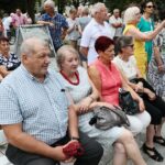 25.07.2021. Busko-Zdrój. Drugi dzień przesłuchań uczestników finałowego konkursu 45. Buskich Spotkań z Folklorem / Wiktor Taszłow / Radio Kielce