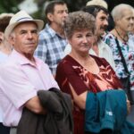 25.07.2021. Busko-Zdrój. Drugi dzień przesłuchań uczestników finałowego konkursu 45. Buskich Spotkań z Folklorem / Wiktor Taszłow / Radio Kielce