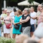 25.07.2021. Busko-Zdrój. Drugi dzień przesłuchań uczestników finałowego konkursu 45. Buskich Spotkań z Folklorem / Wiktor Taszłow / Radio Kielce