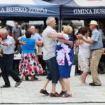 25.07.2021. Busko-Zdrój. Drugi dzień przesłuchań uczestników finałowego konkursu 45. Buskich Spotkań z Folklorem / Wiktor Taszłow / Radio Kielce