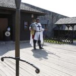 17.07.2021. Chęciny. Krzyżacy na Zamku Królewskim / Jarosław Kubalski / Radio Kielce