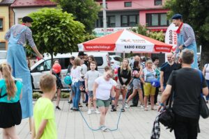 25.07.2021. Skalbmierz. „Wakacje 2021. Spotkajmy się” / Wiktor Taszłow / Radio Kielce