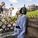 17.07.2021. Chęciny. Krzyżacy na Zamku Królewskim / Jarosław Kubalski / Radio Kielce