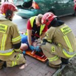 28.07.2021. Kielce. Ćwiczenia służb ratunkowych przy ul. Grunwaldzkiej / Wiktor Taszłow / Radio Kielce