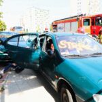 28.07.2021. Kielce. Ćwiczenia służb ratunkowych przy ul. Grunwaldzkiej / Wiktor Taszłow / Radio Kielce