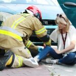 28.07.2021. Kielce. Ćwiczenia służb ratunkowych przy ul. Grunwaldzkiej / Wiktor Taszłow / Radio Kielce