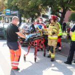 28.07.2021. Kielce. Ćwiczenia służb ratunkowych przy ul. Grunwaldzkiej / Wiktor Taszłow / Radio Kielce