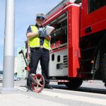 28.07.2021. Kielce. Ćwiczenia służb ratunkowych przy ul. Grunwaldzkiej / Wiktor Taszłow / Radio Kielce