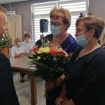 01.07.2021. Tuczępy. Zaprzysiężenie Jacka Wilka. Na zdjęciu (z lewej): Jacek Wilk - wójt Tuczęp / Marta Gajda / Radio Kielce