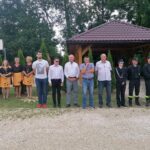 02.07.2021. Włochy. Przekazanie do OSP  samochodu marki Mercedes-Benz Sprinter / Marta Gajda / Radio Kielce