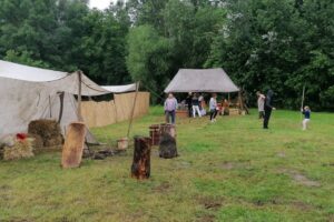 03.07.2021. Stradów w gminie Czarnocin. Piknik średniowieczny / Marta Gajda / Radio Kielce