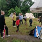 03.07.2021. Stradów w gminie Czarnocin. Piknik średniowieczny / Marta Gajda / Radio Kielce