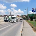 06.07.2021. Pińczów. Zmiana organizacji ruchu / Marta Gajda / Radio Kielce