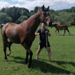 10.07.2021. Opatowiec. XXI Świętokrzyski Młodzieżowy Championat Koni Małopolskich / Marta Gajda / Radio Kielce