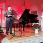 14.07.2021. Busko-Zdrój. XXVI Międzynarodowy Festiwal „Lato z Chopinem” im. Barbary Hesse-Bukowskiej. Na zdjęciu: Michał Płatek - prezes Uzdrowiska Busko-Zdrój / Marta Gajda / Radio Kielce