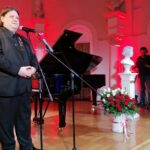 14.07.2021. Busko-Zdrój. XXVI Międzynarodowy Festiwal „Lato z Chopinem” im. Barbary Hesse-Bukowskiej. Na zdjęciu: Krystian Tkaczewski - dyrektor artystyczny festiwalu / Marta Gajda / Radio Kielce