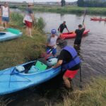 17.07.2021. Pińczów. III spływ kajakowy imienia Jerzego Głowackiego na trasie Pińczów-Chroberz / Marta Gajda / Radio Kielce