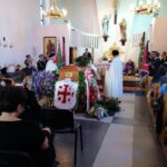 29.07.2021. Miechów. Pogrzeb Zygmunta Szopy, byłego wojewody kieleckiego / Marta Gajda / Radio Kielce