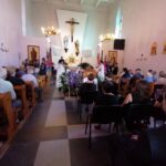 29.07.2021. Miechów. Pogrzeb Zygmunta Szopy, byłego wojewody kieleckiego / Marta Gajda / Radio Kielce