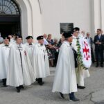 29.07.2021. Miechów. Pogrzeb Zygmunta Szopy, byłego wojewody kieleckiego / Marta Gajda / Radio Kielce