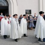 29.07.2021. Miechów. Pogrzeb Zygmunta Szopy, byłego wojewody kieleckiego / Marta Gajda / Radio Kielce