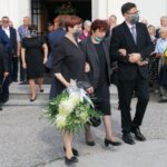 29.07.2021. Miechów. Pogrzeb Zygmunta Szopy, byłego wojewody kieleckiego / Marta Gajda / Radio Kielce