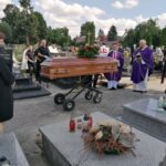 29.07.2021. Miechów. Pogrzeb Zygmunta Szopy, byłego wojewody kieleckiego / Marta Gajda / Radio Kielce