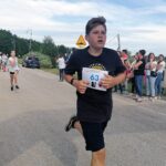 31.07.2021. Kazimierza Wielka. IV Honorowy bieg pamięci im. mjr dypl. Ludwika Zwolańskiego / Marta Gajda / Radio Kielce