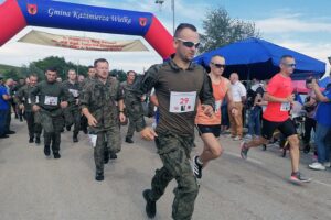 31.07.2021. Kazimierza Wielka. IV Honorowy bieg pamięci im. mjr dypl. Ludwika Zwolańskiego / Marta Gajda / Radio Kielce