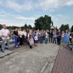31.07.2021. Gorzków. Jubileusz 25-lecia Parafialnego Ludowego Zespołu Pieśni i Tańca Gorzkowianie / Marta Gajda / Radio Kielce