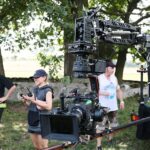 28.07.2021. Bocheniec. Film "Łuna" w reżyserii Konrada Łęckiego / Wiktor Taszłow / Radio Kielce