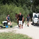 28.07.2021. Bocheniec. Film "Łuna" w reżyserii Konrada Łęckiego / Wiktor Taszłow / Radio Kielce