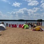 07.07.2021. Kąpielisko nad zalewem w Sielpi / Magdalena Galas-Klusek / Radio Kielce