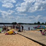 07.07.2021. Kąpielisko nad zalewem w Sielpi / Magdalena Galas-Klusek / Radio Kielce