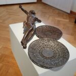 29.07.2021. Kielce. Muzeum Historii Kielc. Wystawa "Dzieło potężne w dolinach Bobrzy, Czarnej i Kamiennej. Zabytki Staropolskiego Okręgu Przemysłowego na fotografii dawnej i współczesnej" / Wiktor Taszłow / Radio Kielce